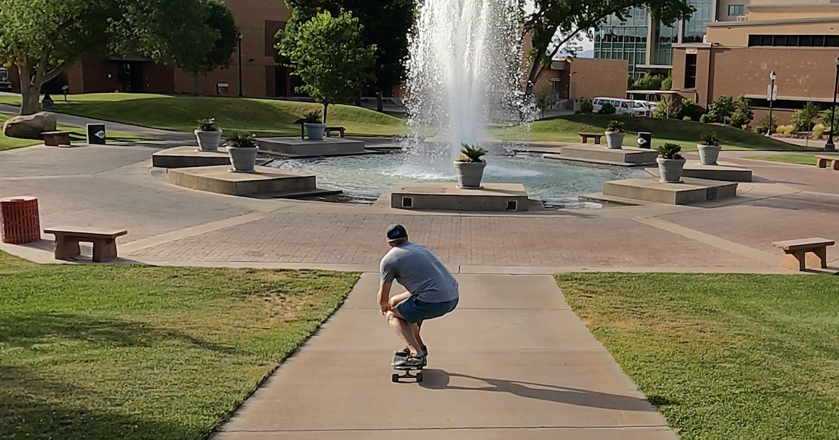 surfskating for surf training