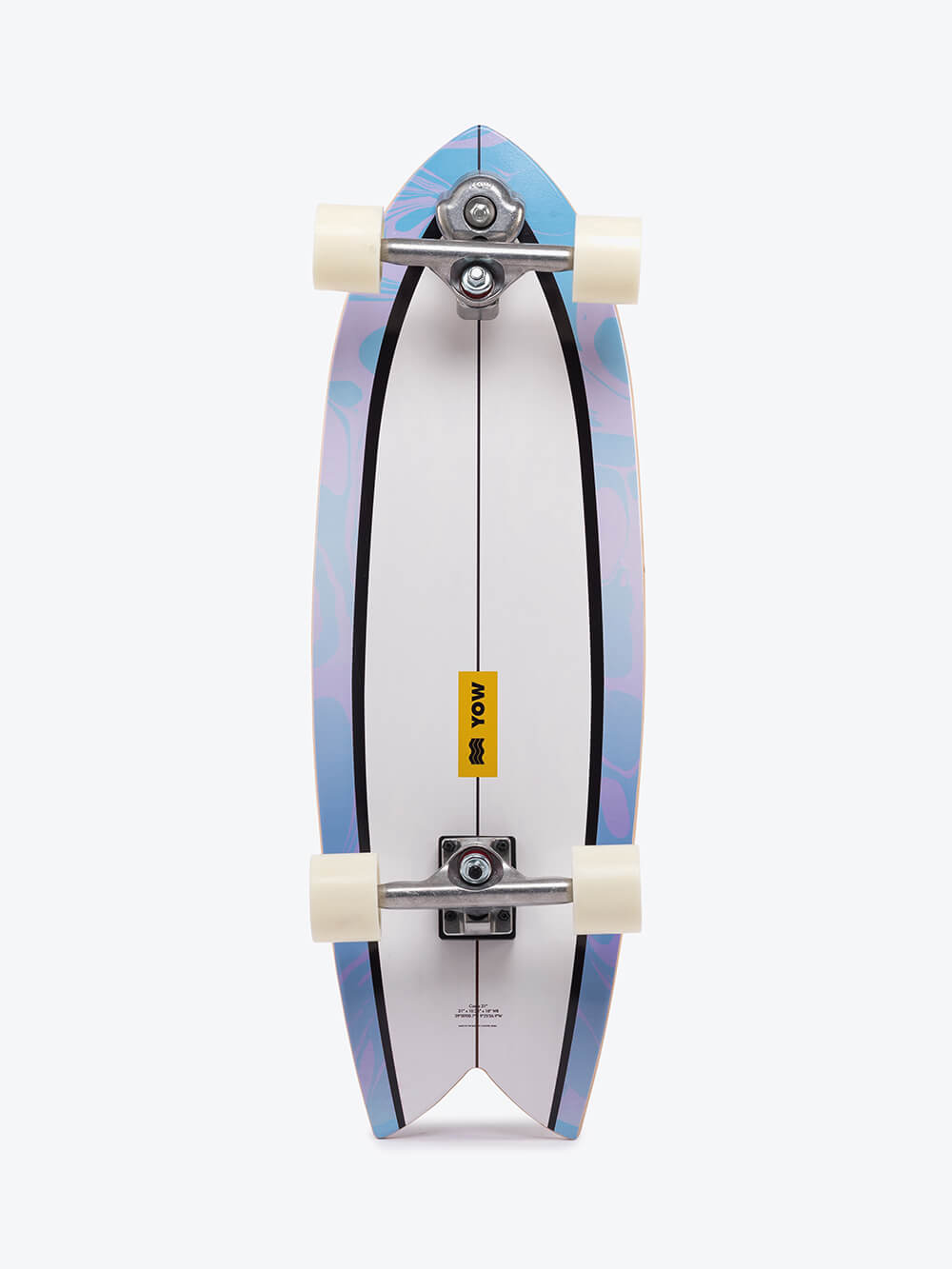 Yow Rapa Nui la première surfskate Unisexe Planche De Surf Skateboard-Multi Toutes Les Tailles 