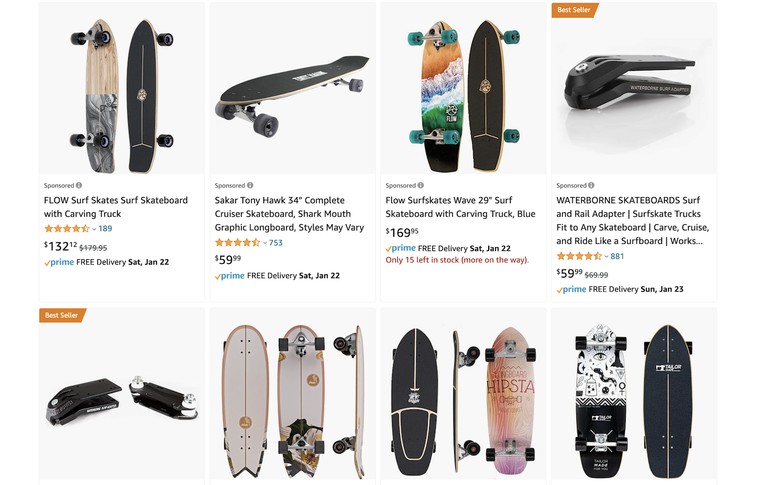 Simulador De Surf Skateboard Surfeeling Super Fun em Promoção na