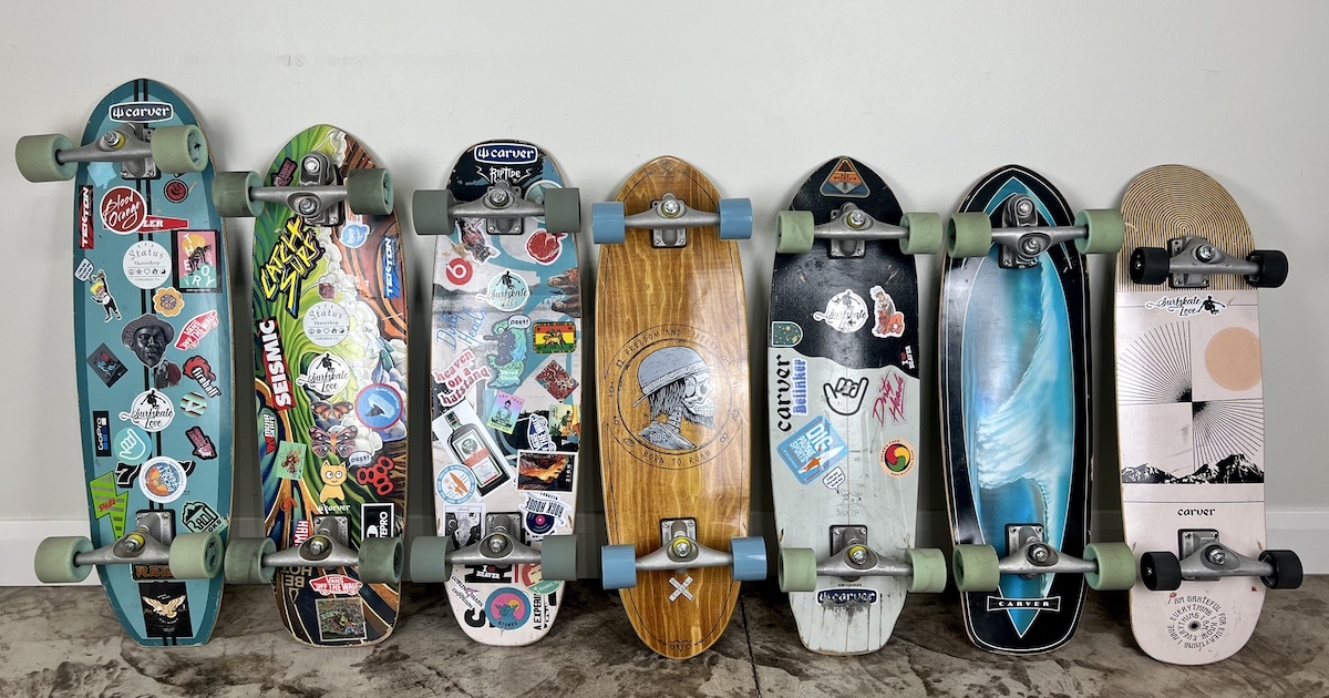 Carver Skateboards - THE ORIGINAL SURFSKATE SINCE 1996