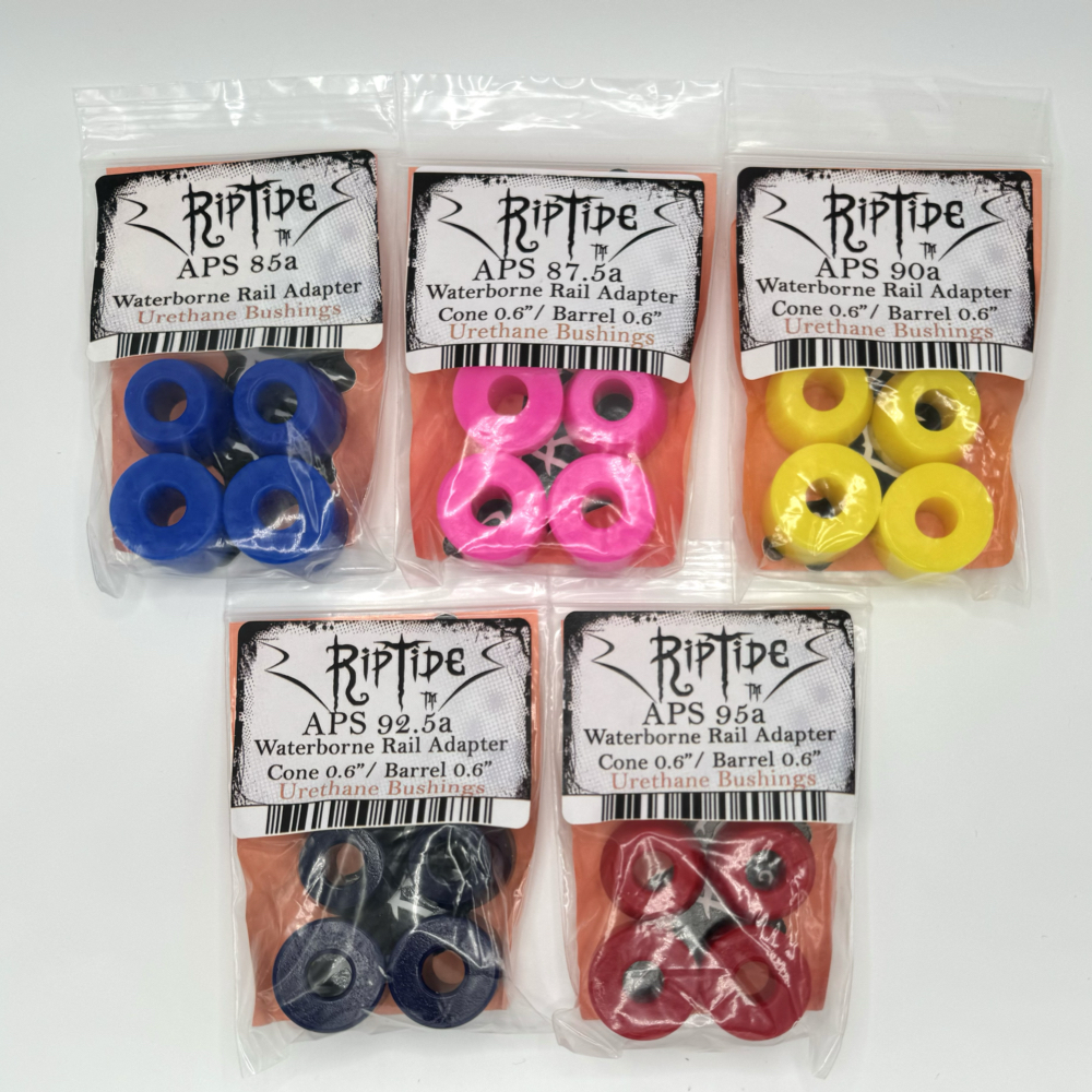 riptide bushings for waterborne rail adapter