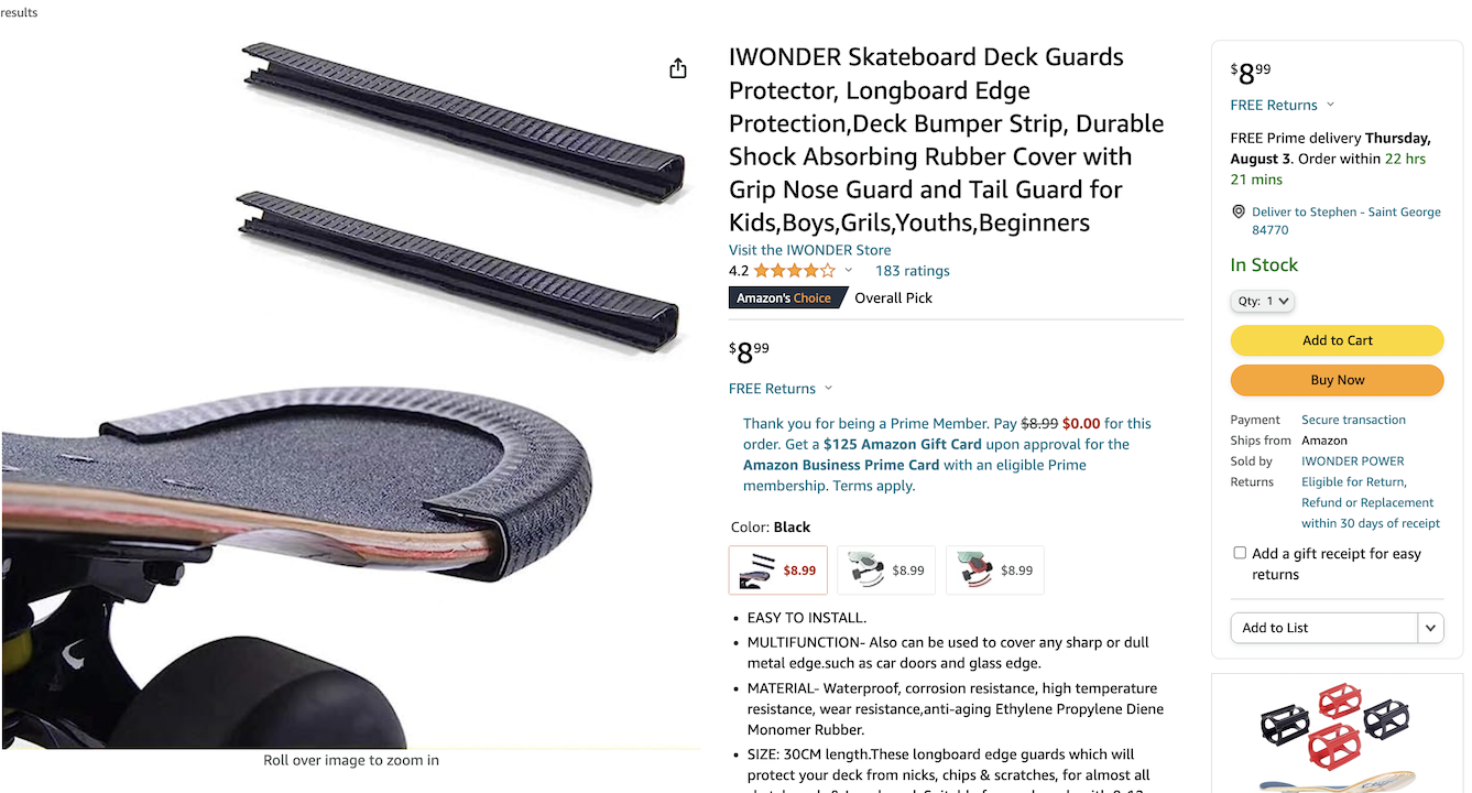 yow surfskate bushings
