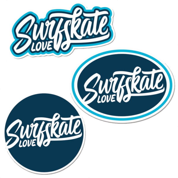Surfskate Love Sticker Pack (6 Total)
