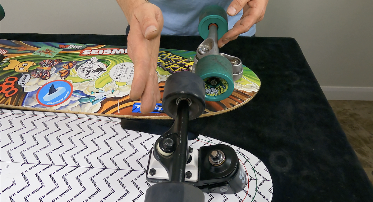 spiceskate oktosurf wheelbase offset